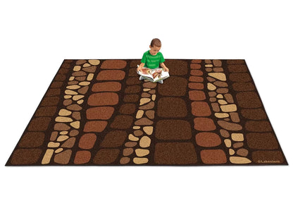 Natural Accents Cobblestone Classroom Carpets - US 6470