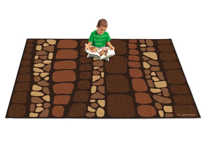 Natural Accents Cobblestone Classroom Carpets - US 6470