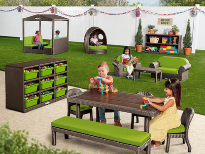 Outdoor 9-Cubby Storage Unit - US 5130