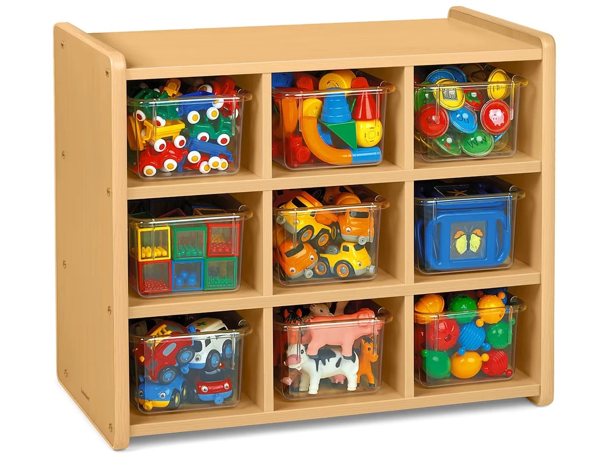 Heavy-Duty Toddler Cubby Storage Unit - US 7046