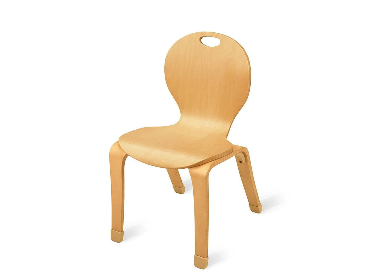 Classic Birch Classroom Stacking Chairs - US 5348