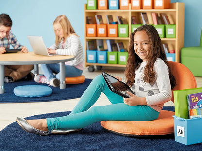 Flex-Space Washable Comfy Floor Seat - Blue at Lakeshore Learning - US 9246