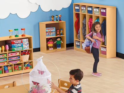 Classic Birch Coat Lockers for 10 - US 7608