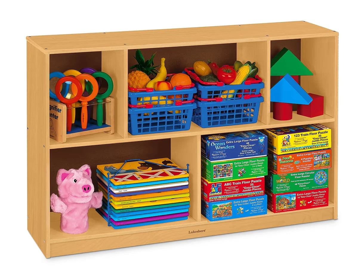 Classic Birch Preschool Storage Unit - US 1819
