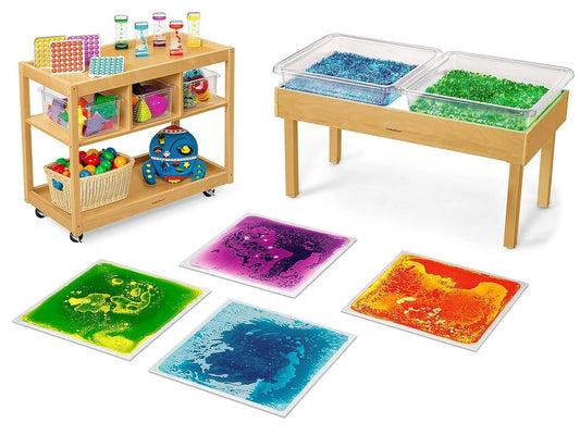 Sensory Exploration Instant Learning Space - US 6827