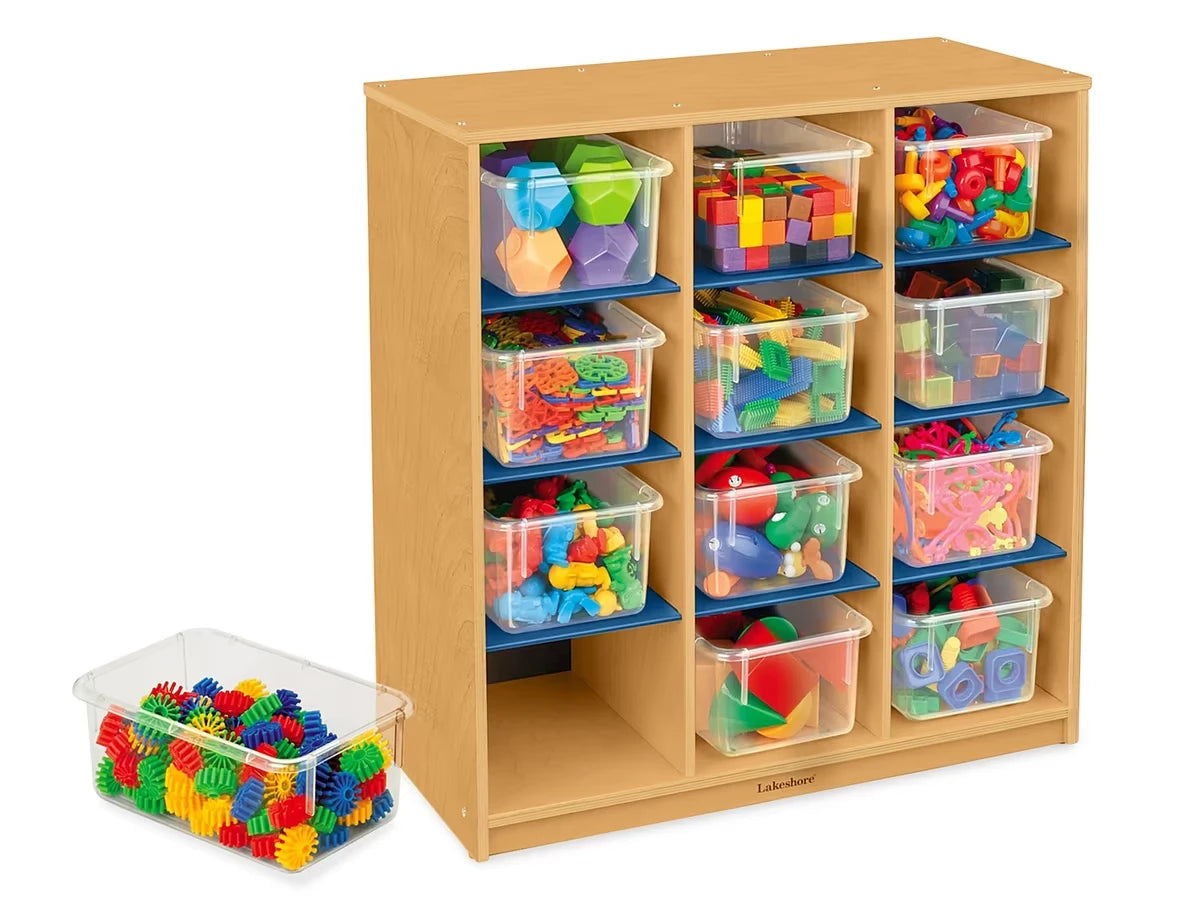 Classic Birch 12-Cubby Storage Unit - US 6040