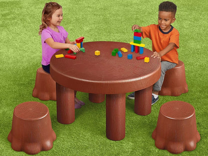 Indoor/Outdoor Table & Tree Seats - US 6406