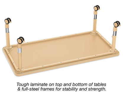 Flex-Space Jr.® Mobile Rectangular Tables - US 7978