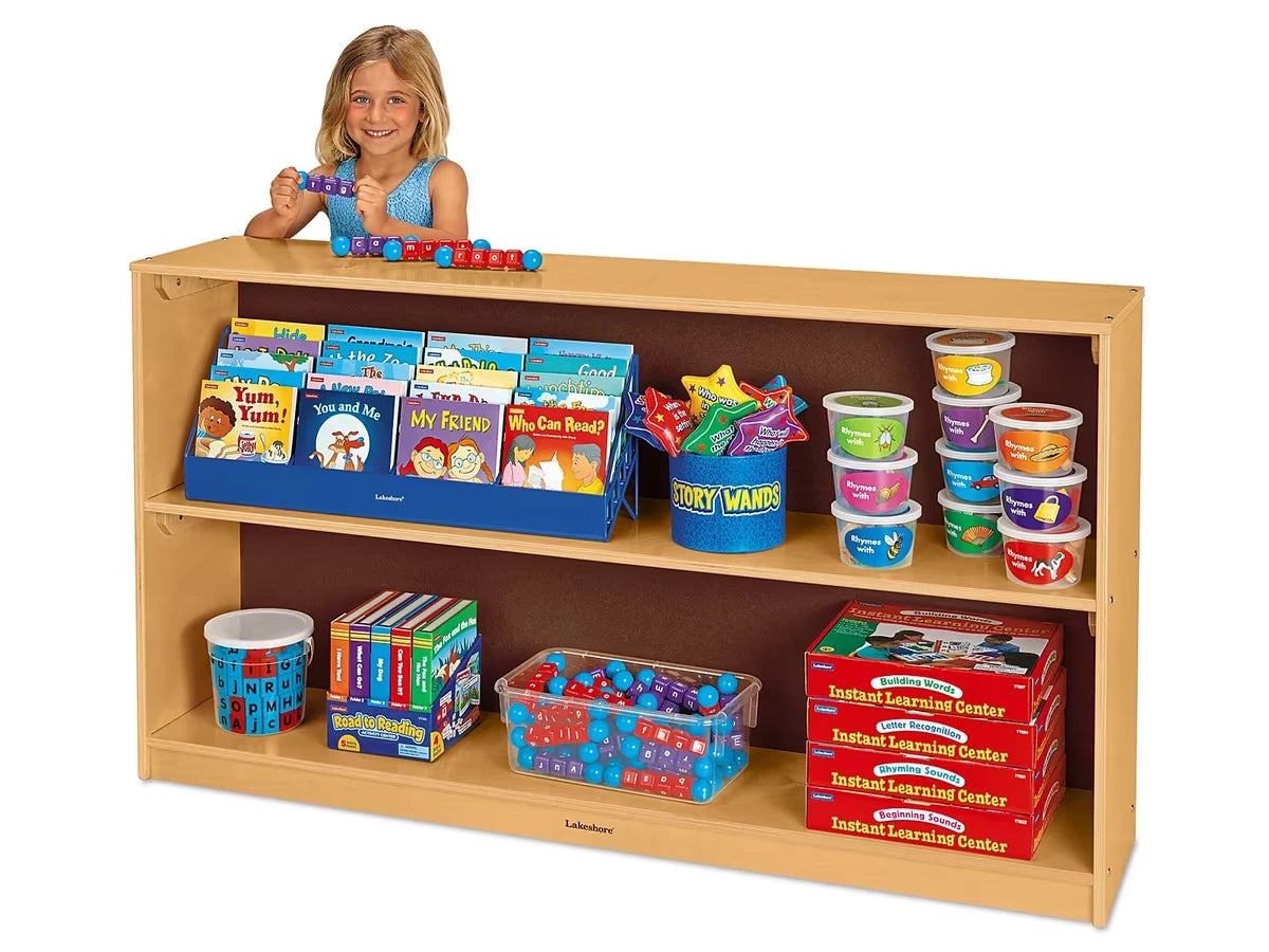 Classic Birch Store Anything Medium Classroom Shelves - US 5702