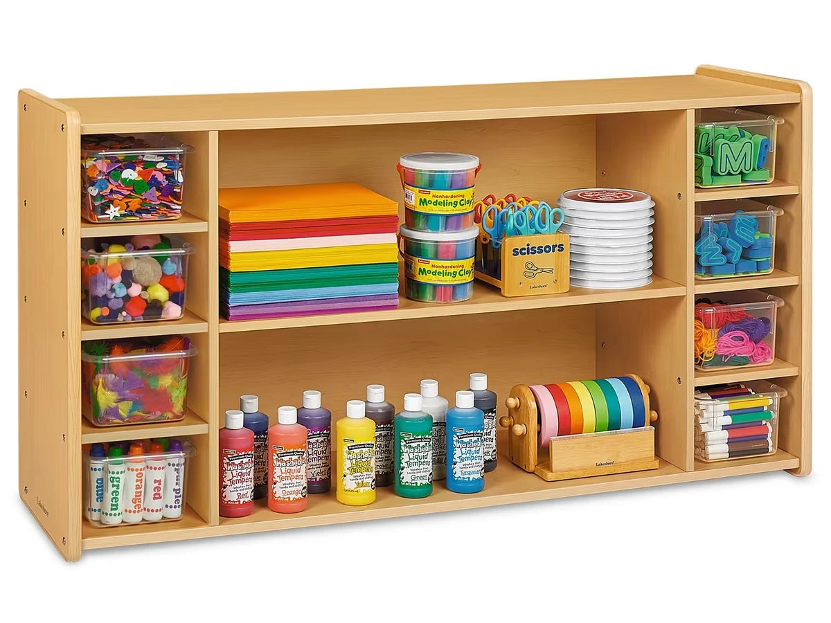 Heavy-Duty Medium Cubbies & Shelves Storage Unit - US 8246