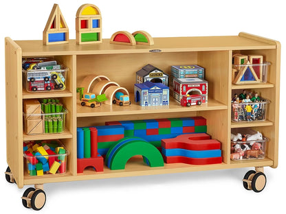 Flex-Space Jr.® Mobile Cubbies & Shelves Storage Unit - US 9722