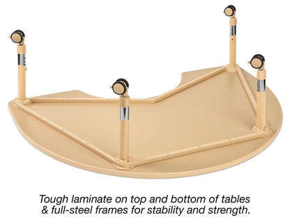 Flex-Space Jr.® Mobile Group Table - US 6721