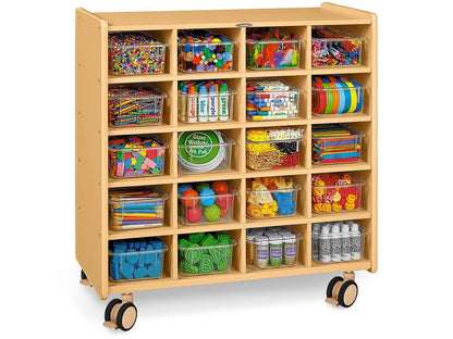 Flex-Space Jr.® Mobile Cubby Storage Unit - US 3754