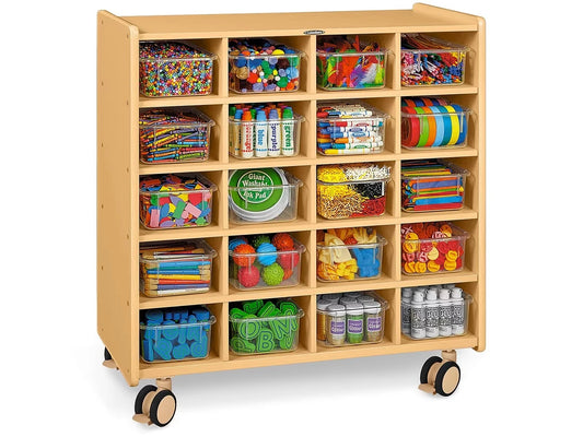 Flex-Space Jr.® Mobile Cubby Storage Unit - US 3754