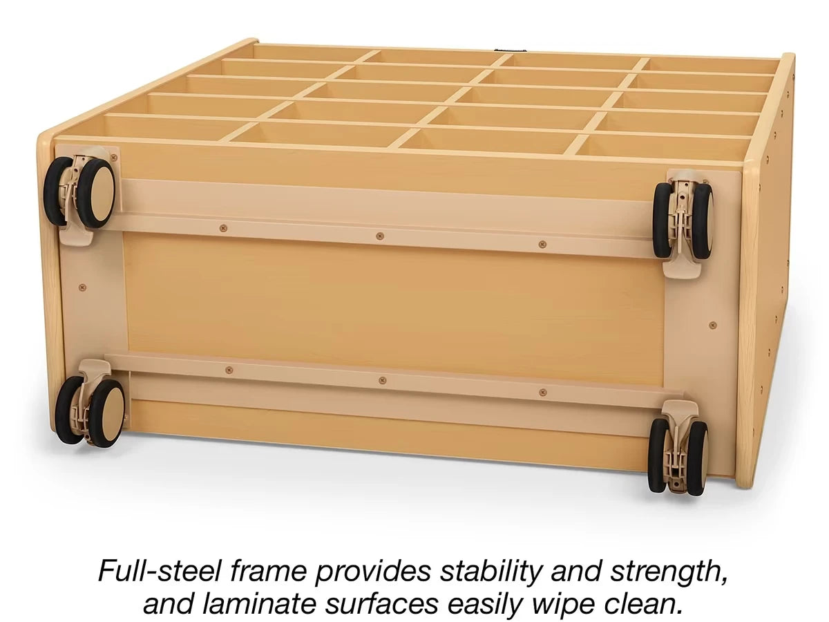 Flex-Space Jr.® Mobile Cubby Storage Unit - US 3754
