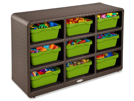 Outdoor 9-Cubby Storage Unit - US 5130