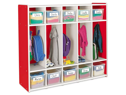 Kids Colors™ Coat Lockers for 10 - US 2483