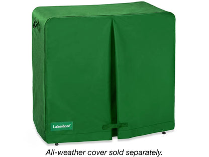 Outdoor 6-Cubby Storage Unit - US 5289