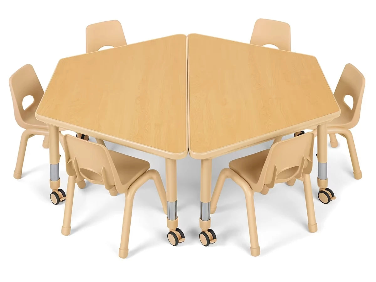 Flex-Space Jr.® Mobile Trapezoid Table - US 1032