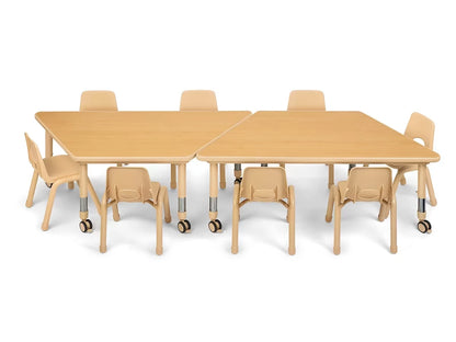 Flex-Space Jr.® Mobile Trapezoid Table - US 1032