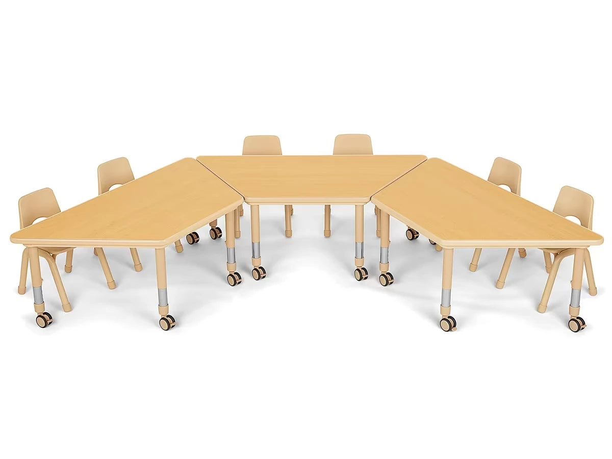 Flex-Space Jr.® Mobile Trapezoid Table - US 1032