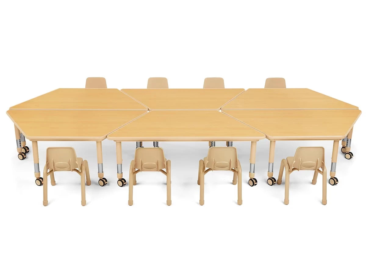 Flex-Space Jr.® Mobile Trapezoid Table - US 1032