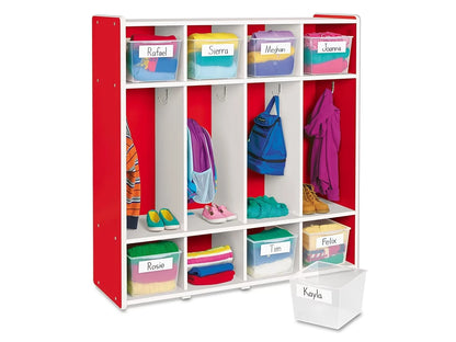 Kids Colors™ Coat Lockers for 8 - US 2344