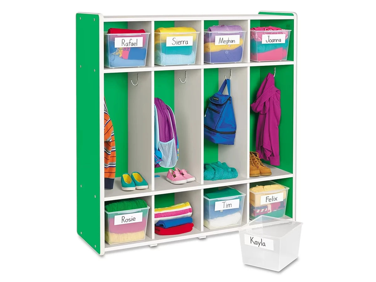 Kids Colors™ Coat Lockers for 8 - US 2344