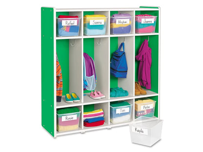 Kids Colors™ Coat Lockers for 8 - US 2344