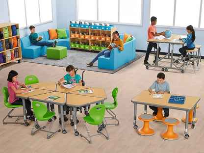 Flex-Space Ergo Bounce Cantilever Chairs - US 8039