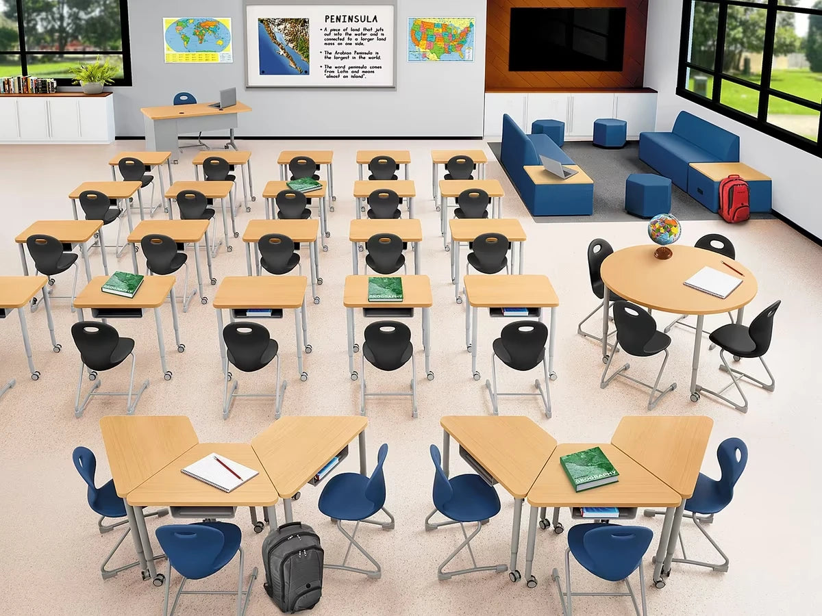Modern Edge Mobile Round Tables - US 3028