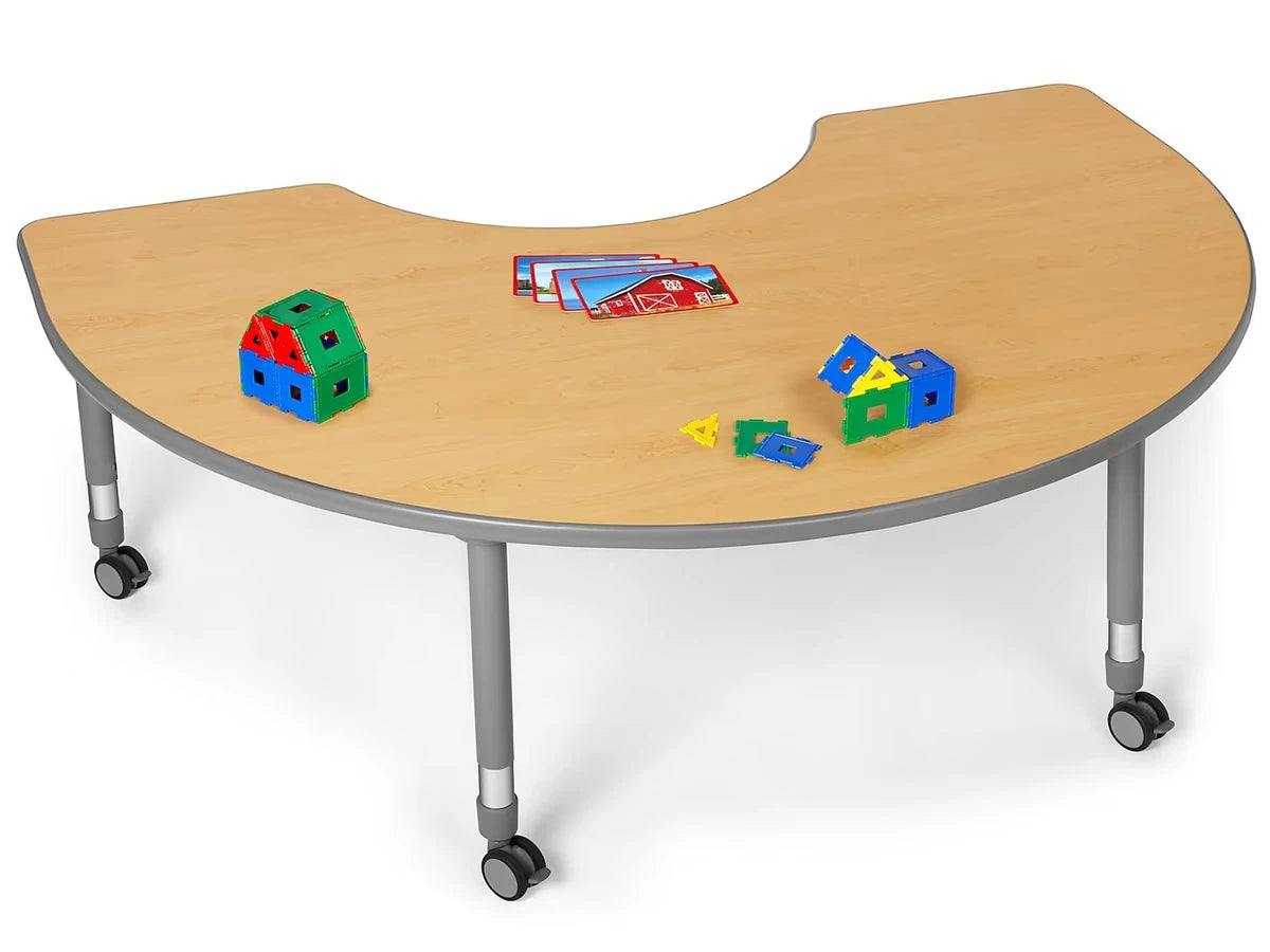 Flex-Space Mobile Group Table - Maple - US 1299