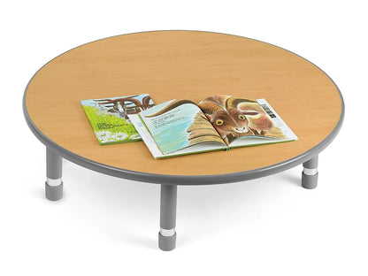 Flex-Space Round Floor Tables - Maple - US 1961