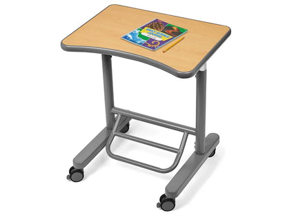 Flex-Space Mobile Standing Desk - Maple - US 4828