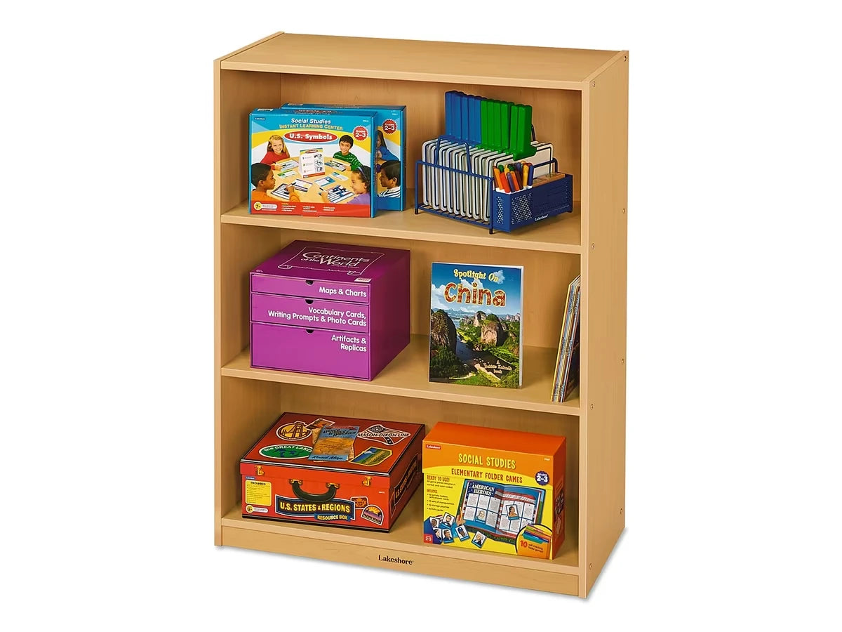Flex-Space 3-Shelf All-Purpose Storage Unit - Maple - US 4667