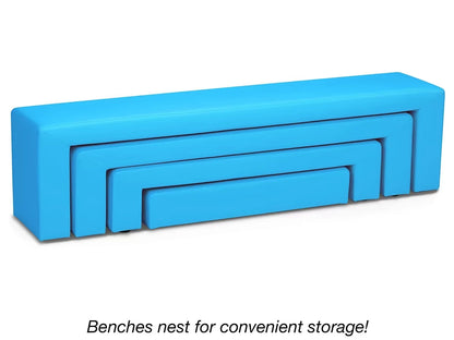 Flex-Space Comfy Nesting Benches - US 6042