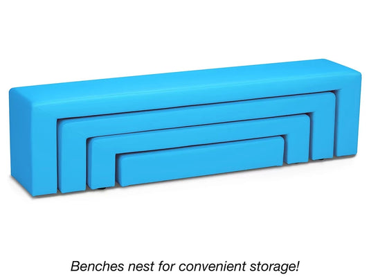 Flex-Space Comfy Nesting Benches - US 6042