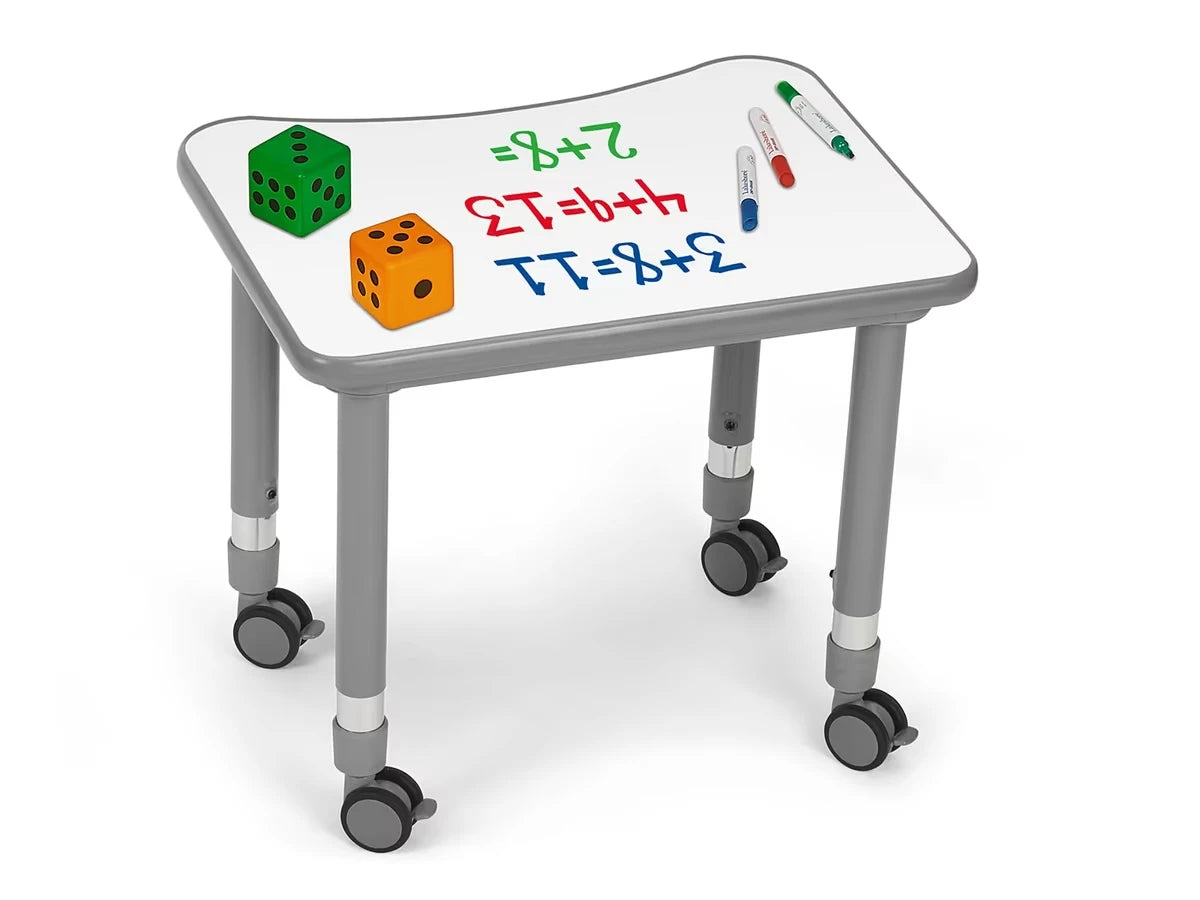 Flex-Space Write & Wipe Mobile Student Desk - US 2913