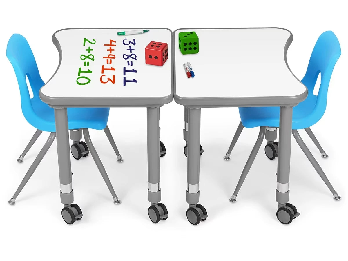 Flex-Space Write & Wipe Mobile Student Desk - US 2913