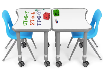 Flex-Space Write & Wipe Mobile Student Desk - US 2913
