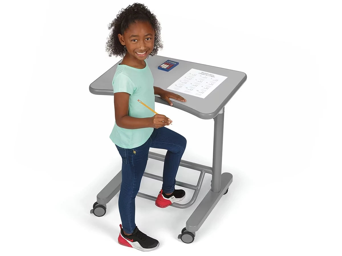 Flex-Space Mobile Standing Desk - Gray - US 9517