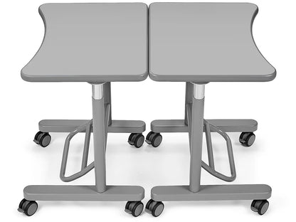 Flex-Space Mobile Standing Desk - Gray - US 9517