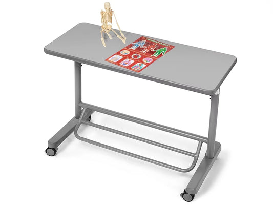 Flex-Space Mobile Standing Desk for Two - Gray - US 9858