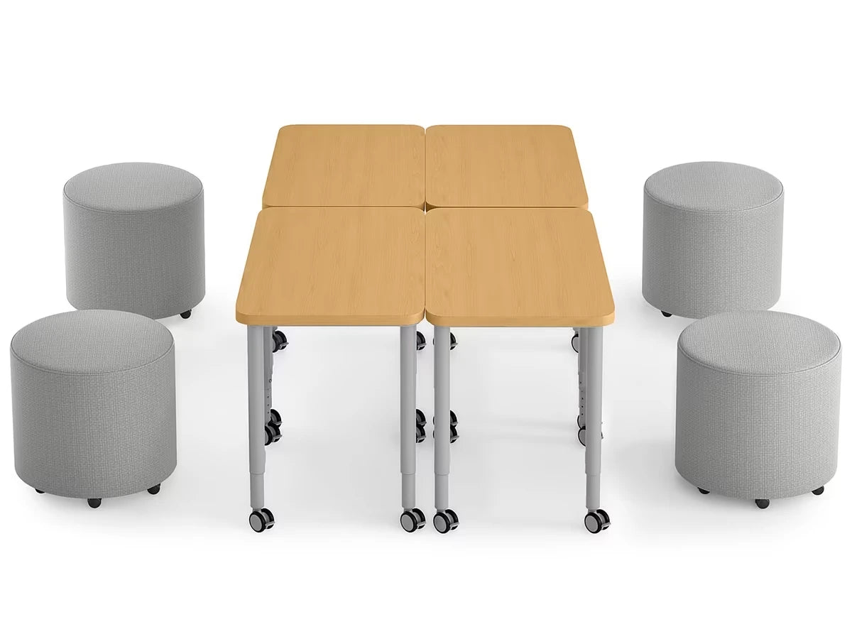 Modern Edge Mobile Lounge Seat & Desk Zone - US 7763