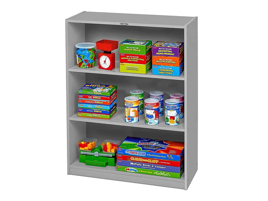 Flex-Space 3-Shelf All-Purpose Storage Unit - Gray - US 6394