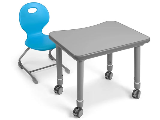Flex-Space Ergo Bounce Chair and Desk Set - K-Gr. 2 - US 8130