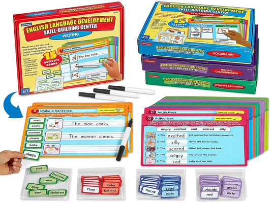 English Language Development Skill-Building Centers - Complete Set - US 4729