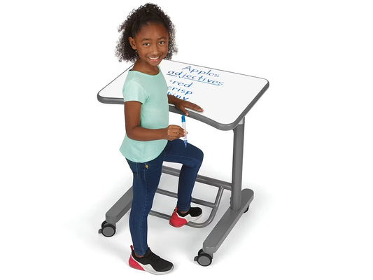 Flex-Space Write & Wipe Mobile Standing Desk - US 9880
