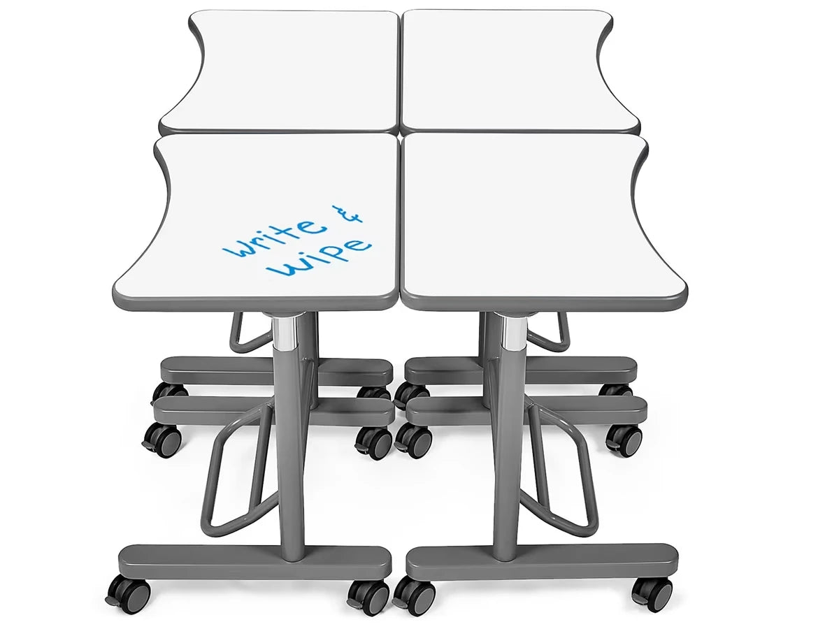 Flex-Space Write & Wipe Mobile Standing Desk - US 9880