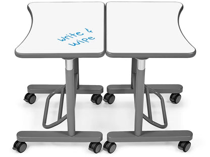 Flex-Space Write & Wipe Mobile Standing Desk - US 9880